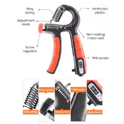 PINZA AJUSTABLE PARA FORTALECER MANO Y ANTEBRAZO