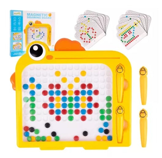 TABLERO DE DIBUJO FICHAS MAGNÉTICAS