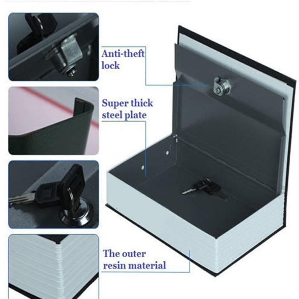 LIBRO CAJA FUERTE MEDIDAS 18X11-5X55CM