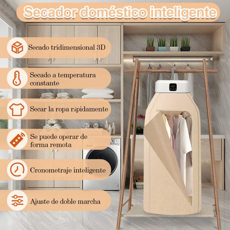 SECADOR DE ROPA PORTATIL