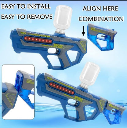 PISTOLA AGUA ELÉCTRICA RECARGABLE 2 AUTOMÁTICA Y MANUAL