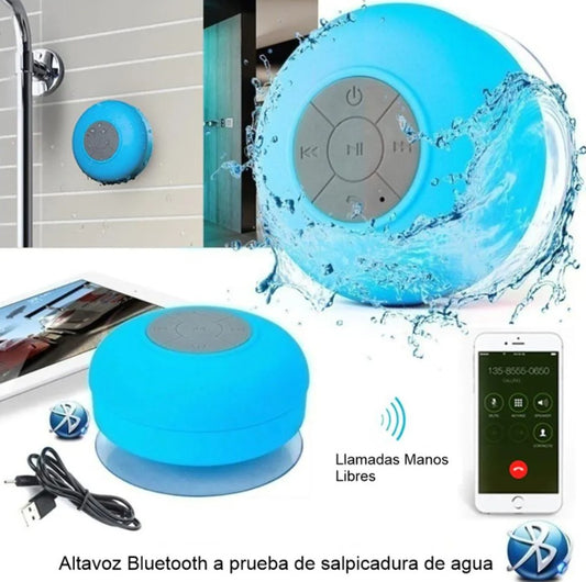PARLANTE DUCHA BLUETOOTH RESISTE AGUA